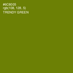 #6C8005 - Trendy Green Color Image